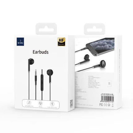 WIWU EB312 3.5mm In-Ear Stereo Wired Earphone