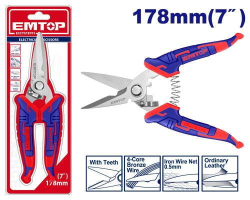  EMTOP ECCT018701 Electrician's Scissors