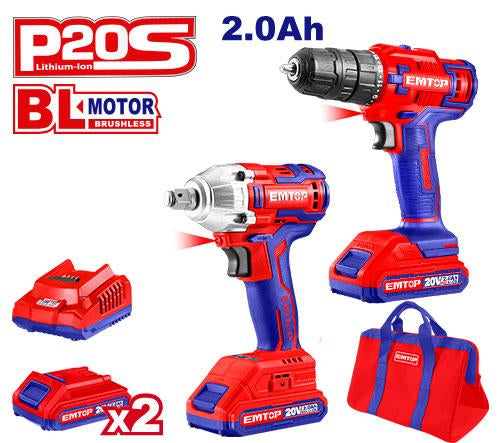 مجموعة كومبو لاسلكية من EMTOP ECKL2007 Cordless مجموعة كومبو لاسلكية من EMTOP ECKL2007 Cordless