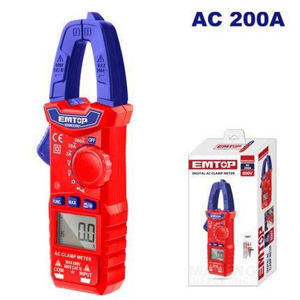 EMTOP EDMR22001 – Digital Clamp Meter