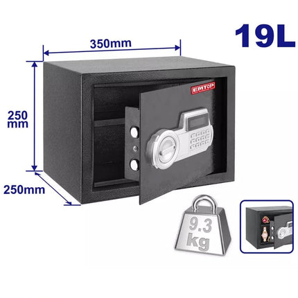 EMTOP EESF2503  19L Digital Safe Box