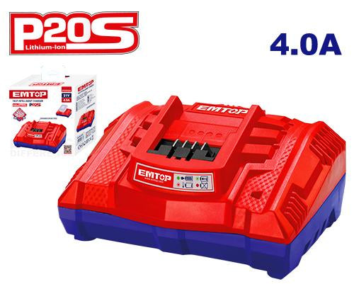 شاحن الذكي  و السريع من EMTOP EFCR20203  P20S
