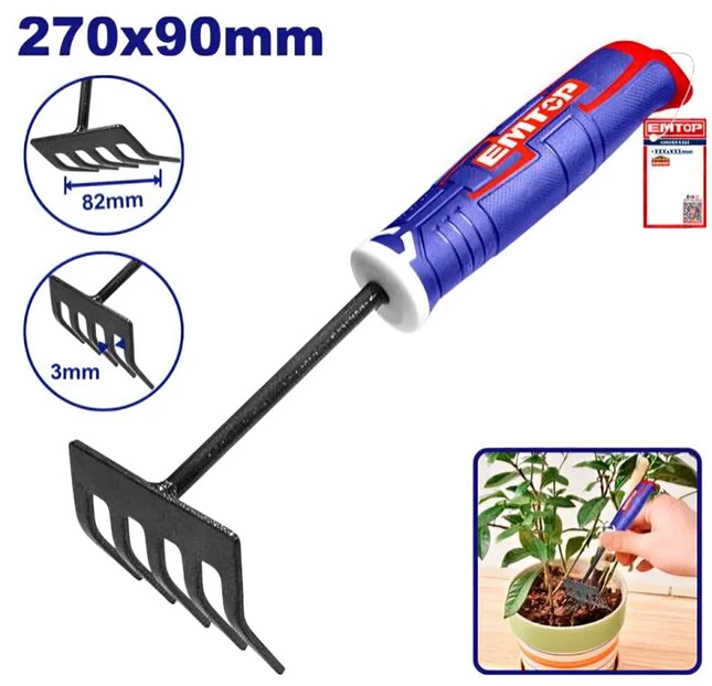 EMTOP EHFTR1008 Garden Rake