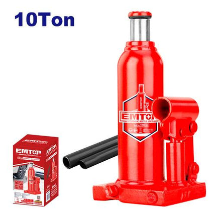EMTOP EHJK1101  – 10 Ton Hydraulic Bottle Jack