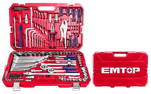 طقم أدوات المكوّن من 142 قطعة – EMTOP EHTS01421 طقم أدوات المكوّن من 142 قطعة – EMTOP EHTS01421