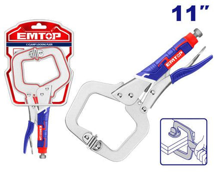 EMTOP ELPR1103  C-Clamp Locking Pliers