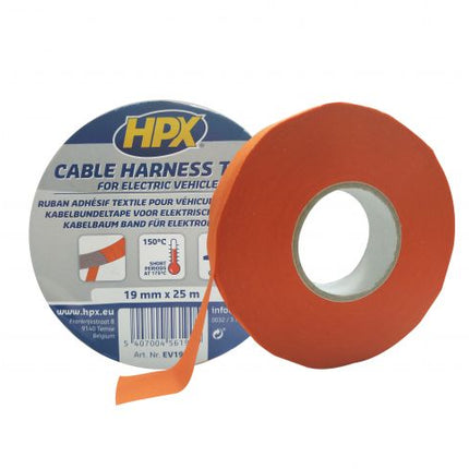 Cable harness tape for electric vehicles 19mm x 25 m
