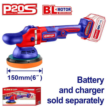 EMTOP ELAP2015 20V Cordless Polisher