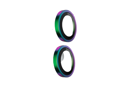 BLUEO NPB27 Original Metal Frame Lens Protector Glass (2 pcs/package) for iPhone 15 (6.1″/6.7″) - Colorful BLUEO NPB27 Original Metal Frame Lens Protector Glass (2 pcs/package) for iPhone 15 (6.1″/6.7″) - Colorful