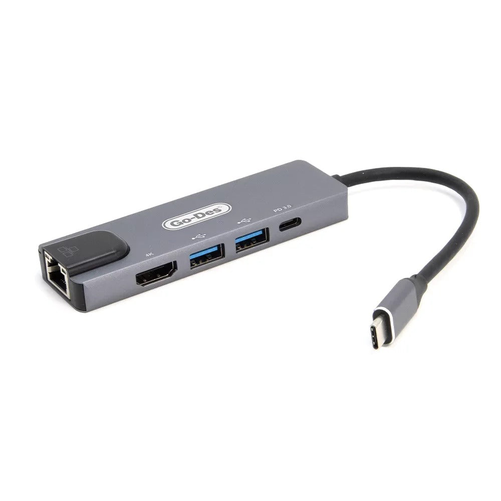 موزع USB-C/USB-A 2 في 1 GD-UC706 موزع USB-C/USB-A 2 في 1 GD-UC706