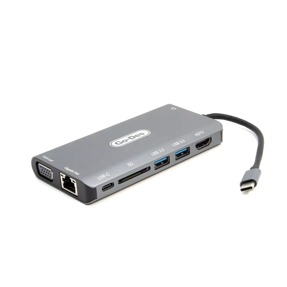 محول USB-C HUB GD-8792 محول USB-C HUB GD-8792