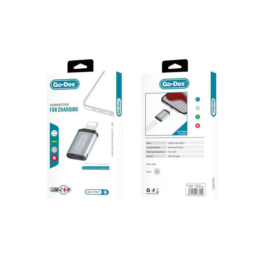 فلاشة توصيل Lightning إلى USB-C GD-CT027 فلاشة توصيل Lightning إلى USB-C GD-CT027