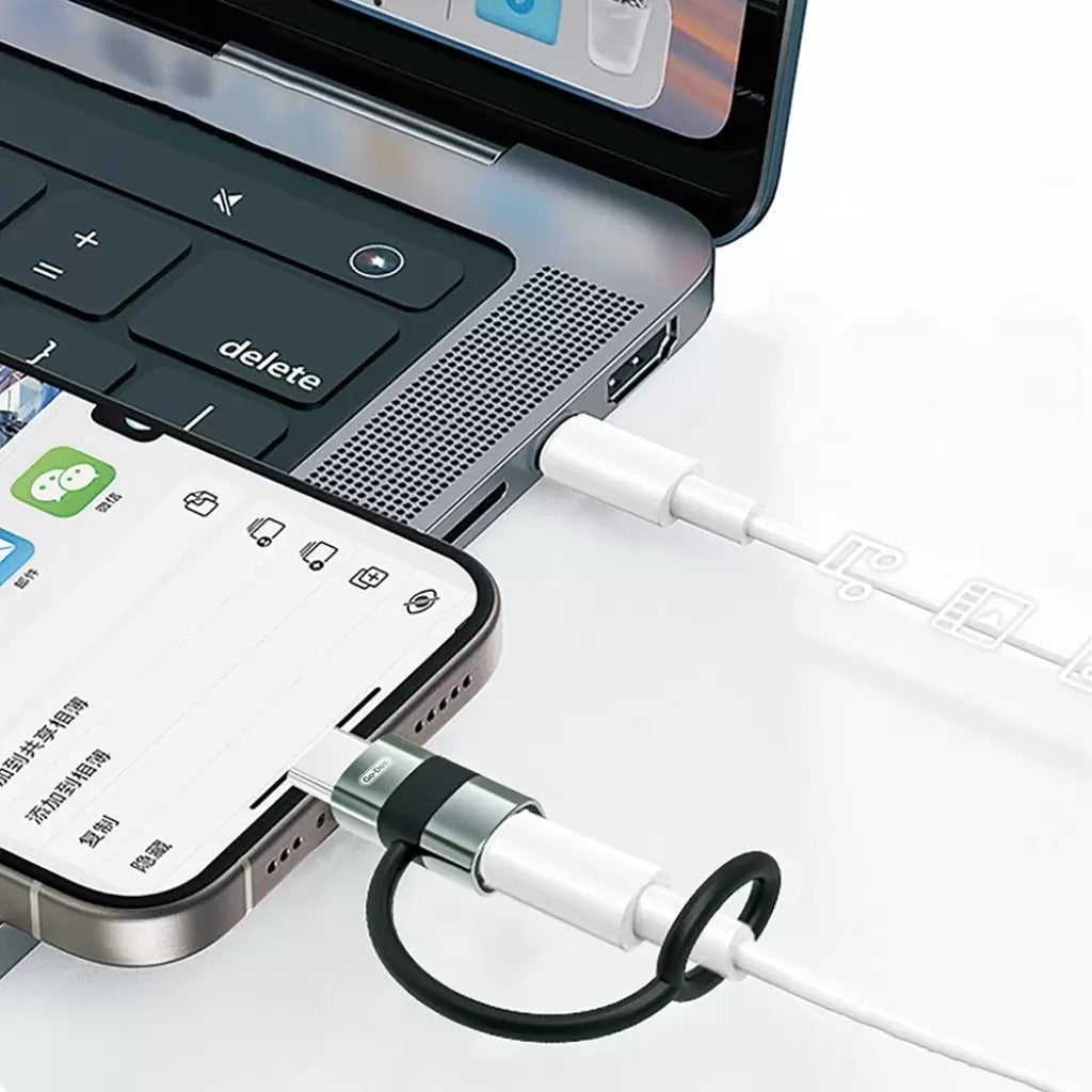محول من Type-C إلى Lightning Data و شحن سريع GD-CT067 محول من Type-C إلى Lightning Data و شحن سريع GD-CT067
