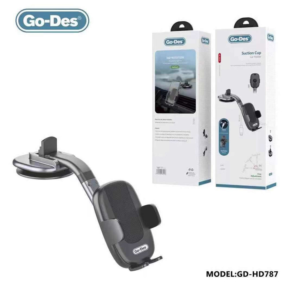 حامل هاتف للسيارة بتقنية الشفط GD-HD787 حامل هاتف للسيارة بتقنية الشفط GD-HD787