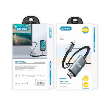 كابل Lightning To HDMI Cable GD-HM812