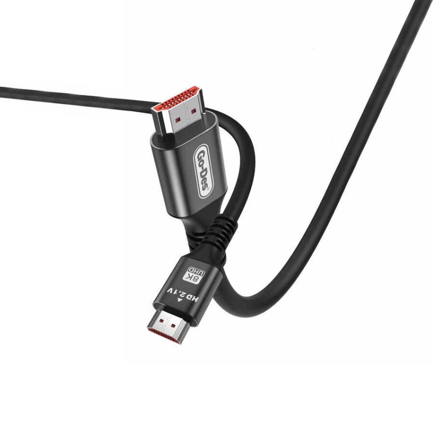 كابل HDMI لجهاز إرسال الفيديو والصوت عالي الدقة HDTV Ultra HD 8K 4320p GD-HM828 كابل HDMI لجهاز إرسال الفيديو والصوت عالي الدقة HDTV Ultra HD 8K 4320p GD-HM828
