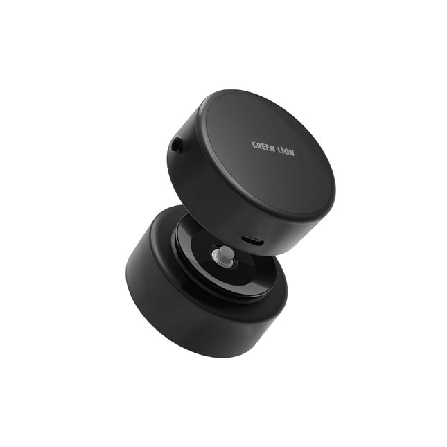 حامل هاتف جرين ليون (Green Lion) بالشفط التلقائي - تقنية الفراغ الكهربائي الذكي - دوران 360 درجة - تثبيت على التابلو والزجاج - أسود