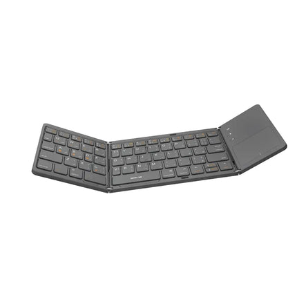Green Lion Foldable Bluetooth Keyboard - Multi-Device Connectivity - Ultra-Slim & Portable - Grey