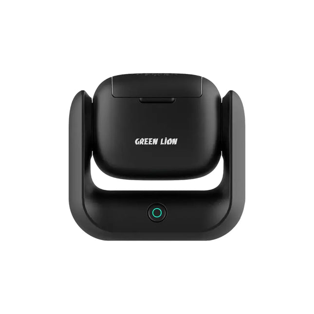 مبخرة جرين ليون (Green Lion) الكهربائية الدوارة - تصميم يدور 360 درجة - قابلة للشحن ومحمولة - أسود