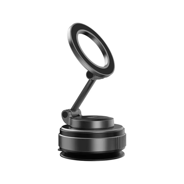 حامل هاتف جرين ليون (Green Lion) GX-34 - آلية تثبيت ميكانيكية - دوران 360 درجة - قاعدة شفط للتابلو والزجاج - أسود