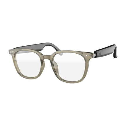 Green Lion Stockholm Smart Glasses - Open-Ear Bluetooth Audio & Hands-Free Calling - Black
