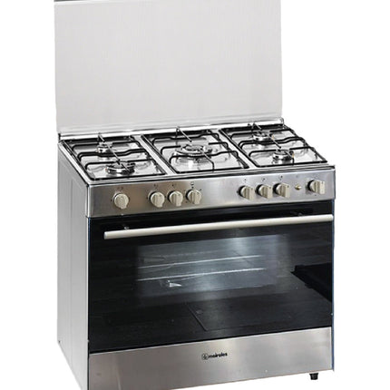 Meireles 90cm Freestanding Gas Cooker with Electric Oven and Fan
