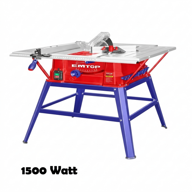 منشار طاولة EMTOP 1500W مقاس 10 بوصات