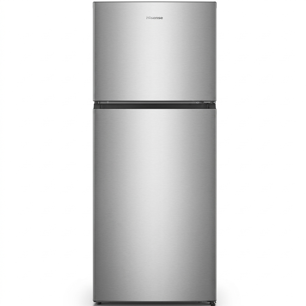 ثلاجة هايسنس فريزر علوي (Hisense Top Mount) - متوفرة بسعات 375، 466، 504 لتر مع تقنية Total No Frost ونظام تدفق الهواء المتعدد