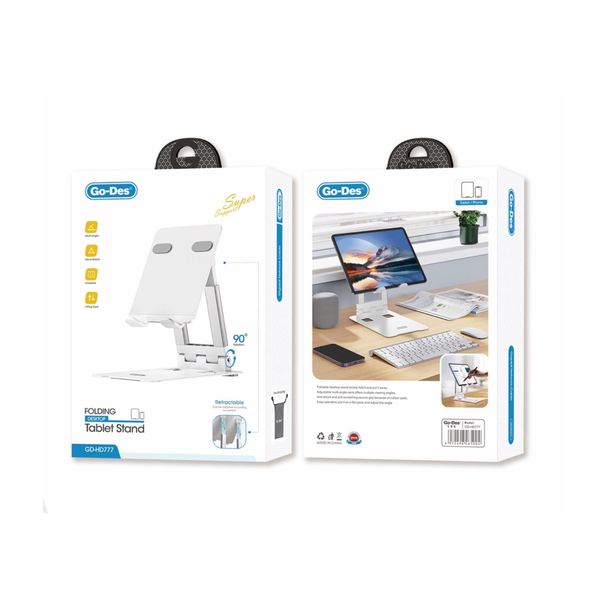 حامل تابلت لسطح المكتب GD-HD777 حامل تابلت لسطح المكتب GD-HD777