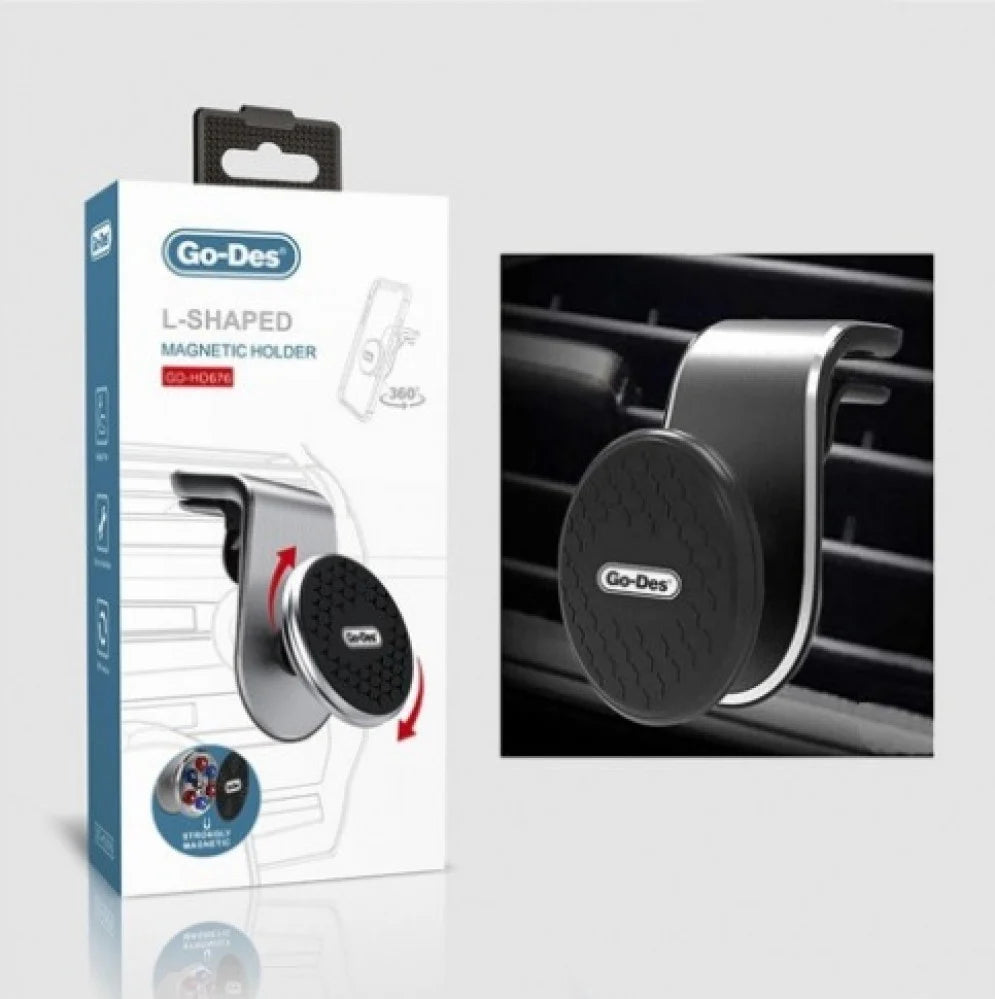 حامل سيارة مغناطيسي على شكل حرف L GD-HD676 حامل سيارة مغناطيسي على شكل حرف L GD-HD676