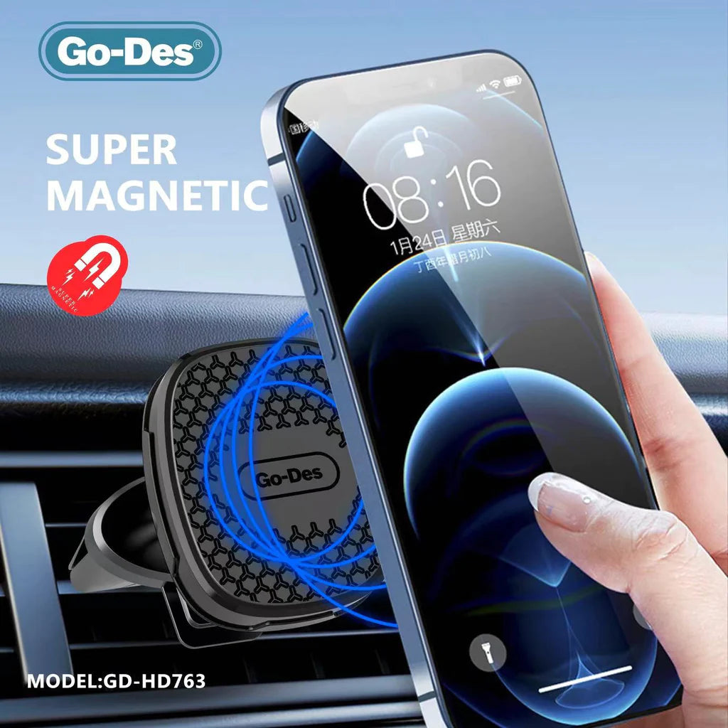 حامل هاتف مغناطيسي للسيارة GD-HD763 حامل هاتف مغناطيسي للسيارة GD-HD763