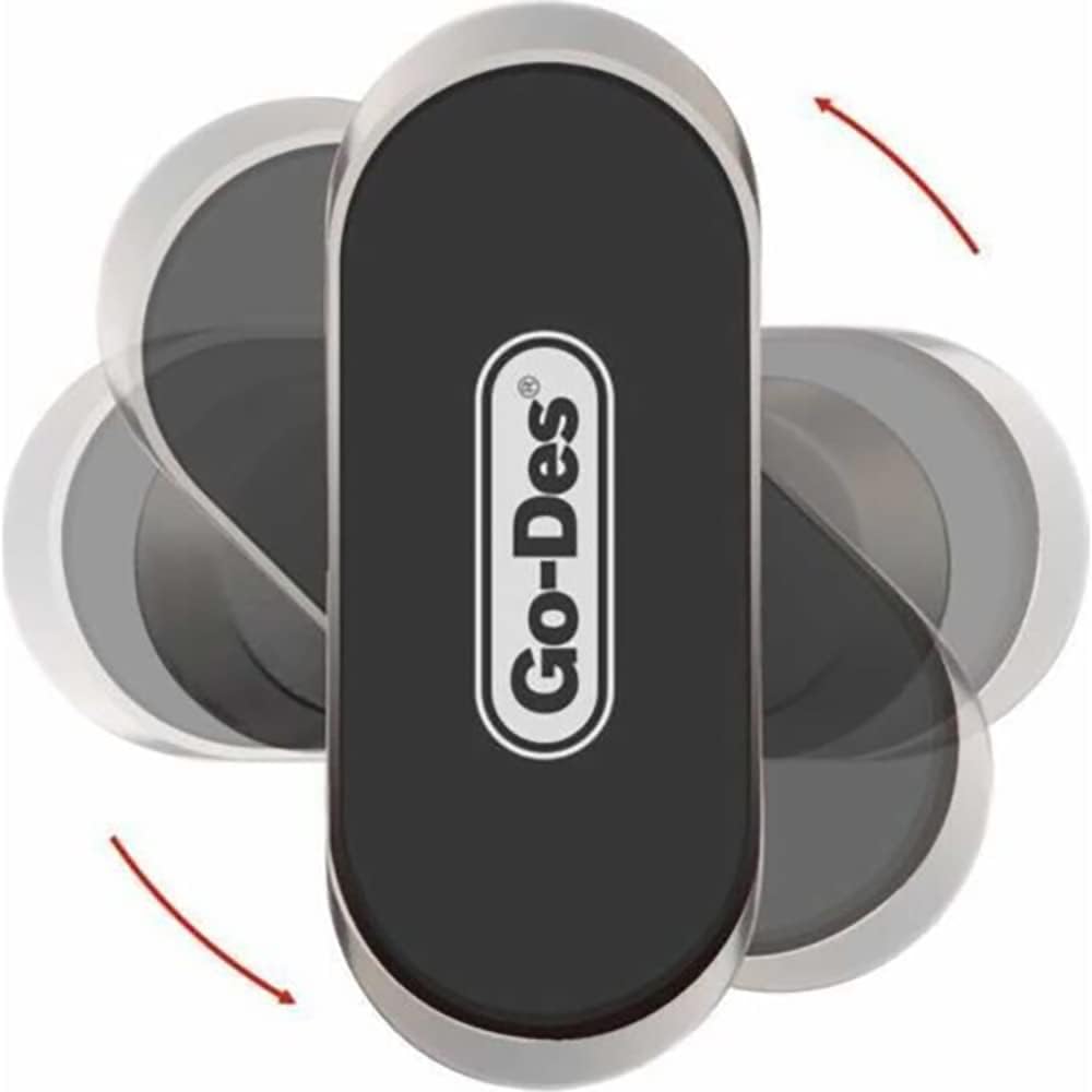 حامل هاتف دوار مغناطيسي للسيارة مع كابل USB لجهاز iPhone بطول 1 متر GD-HD708 حامل هاتف دوار مغناطيسي للسيارة مع كابل USB لجهاز iPhone بطول 1 متر GD-HD708