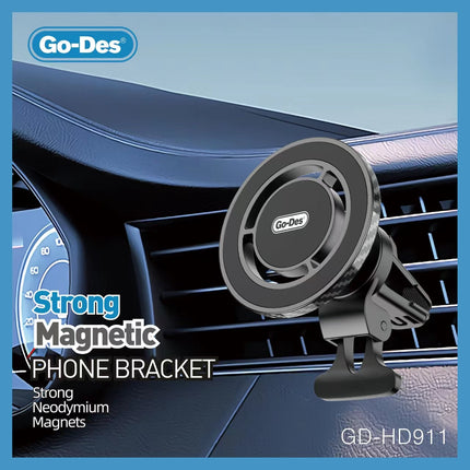 Foldable Strong Magnetic Mobile Car Phone Holder GD-HD911