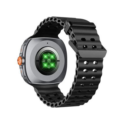 Green Lion Connect Pro Smart Watch - 1.43" AMOLED Display - Bluetooth Calling - 100+ Sports Modes - Black / Titanium