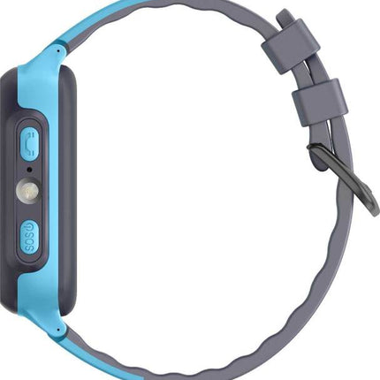 ساعة جرين ليون (Green Lion) الذكية للأطفال الإصدار الأول - تتبع GPS - مكالمات صوتية - زر طوارئ SOS - أزرق / زهري