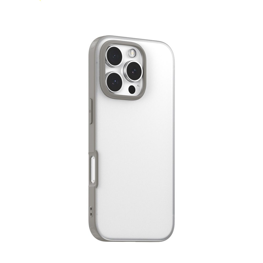 حافظة هاتف BLUEO B32 Ape لهاتف iPhone 16 Pro (6.3 بوصة) - رمادي (بدون مغناطيس) حافظة هاتف BLUEO B32 Ape لهاتف iPhone 16 Pro (6.3 بوصة) - رمادي (بدون مغناطيس)