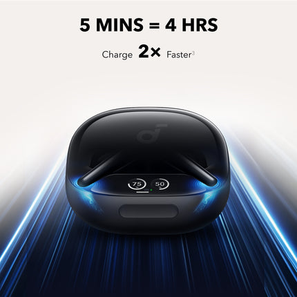 سماعات Soundcore Liberty 4 Pro لاسلكية بالكامل — عزل ضوضاء ذكي وصوت عالي الدقة