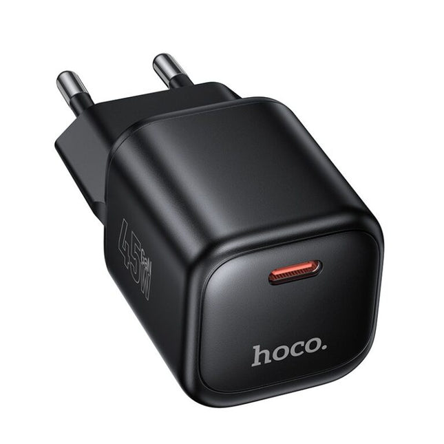 Hoco N84 Mini 45W USB-C PD Charger with Cable (EU)