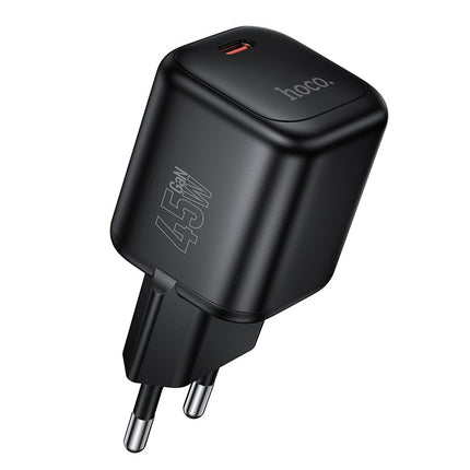 Hoco N84 Mini 45W USB-C PD Charger with Cable (EU)