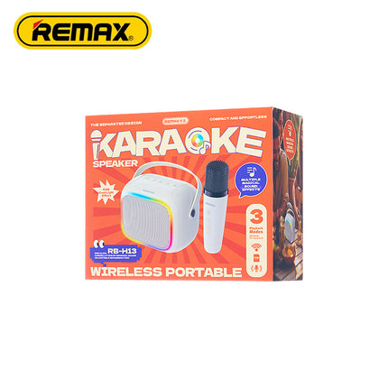 Remax RB-H13 RGB Wireless Portable Karaoke Speaker with Microphone