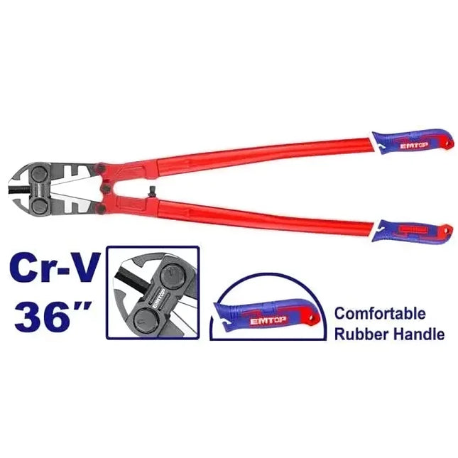 EMTOP EBCR3601 Rebar Cutter 36 Inch – CR-V Steel


