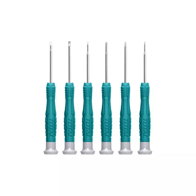 Total THT250PS0601 | 6PCS Precision Screwdriver Set with Transparent Case