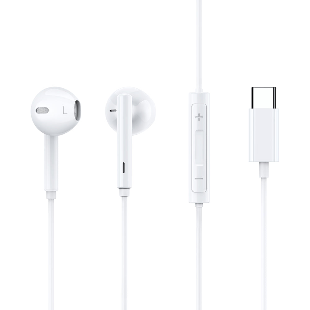 سماعات أذن رقمية من Type-C من Mcdodo - أبيض HP7500 سماعات أذن رقمية من Type-C من Mcdodo - أبيض HP7500