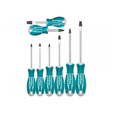 Total THT250608 | 8-Piece Screwdriver Set – Versatile & Durable