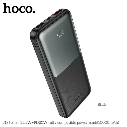 Sirui J136 Power Bank 10000mAh 22.5W Fast Charging