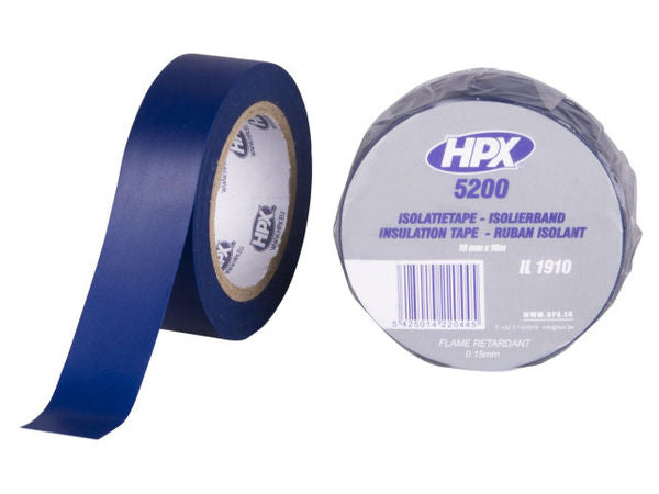 PVC Insulating tape - blue 19mm x 10m hpx