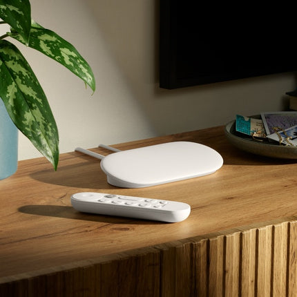 Google TV Streamer 4K — Smart Streaming with Voice Remote (32GB)