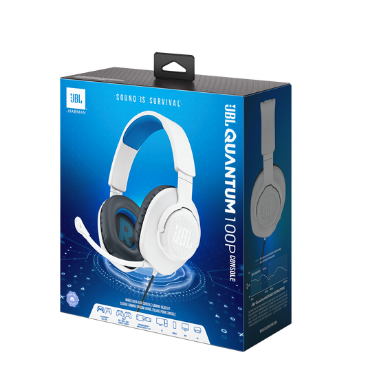سماعة ألعاب JBL Quantum 100P — سماعة سلكية مع دردشة واضحة سماعة ألعاب JBL Quantum 100P — سماعة سلكية مع دردشة واضحة