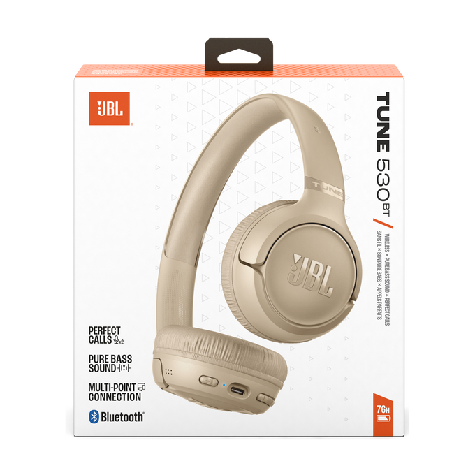 JBL Tune 530BT Wireless On-Ear Bluetooth Headphones — Long Battery Life & Pure Bass JBL Tune 530BT Wireless On-Ear Bluetooth Headphones — Long Battery Life & Pure Bass