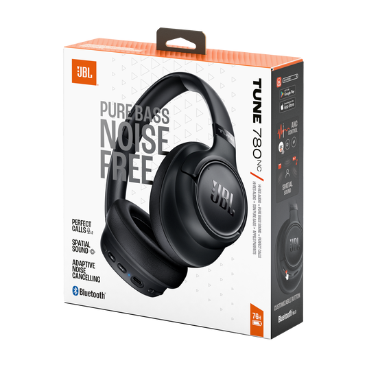 سماعات JBL Tune 780NC لاسلكية فوق الأذن مع عزل ضوضاء تكيفي سماعات JBL Tune 780NC لاسلكية فوق الأذن مع عزل ضوضاء تكيفي